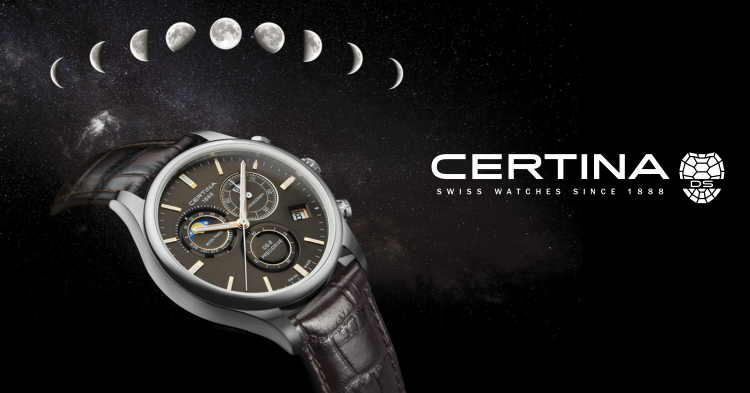 Certina DS-8 Chrono Moon Phase - Švajčiari sa pohli z miesta, výsledok nemá chybu