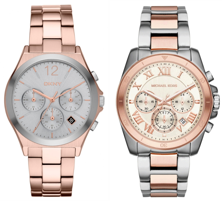 Dámske chronografy DKNY a Michael Kors