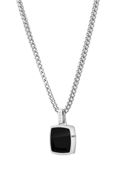 Boss Chain Necklace with Reversible Pendant 1580648