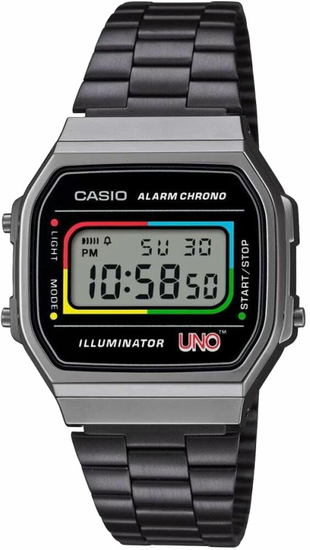 CASIO VINTAGE A168WEUC-1AER UNO Collaboration model