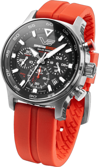 VOSTOK-EUROPE EXPEDITION South Pole Solar Power Chronograf VR42/592A761SR