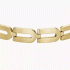 Fossil Heritage D-Link Chain Gold-Tone Stainless Steel Chain Bracelet JF04691710