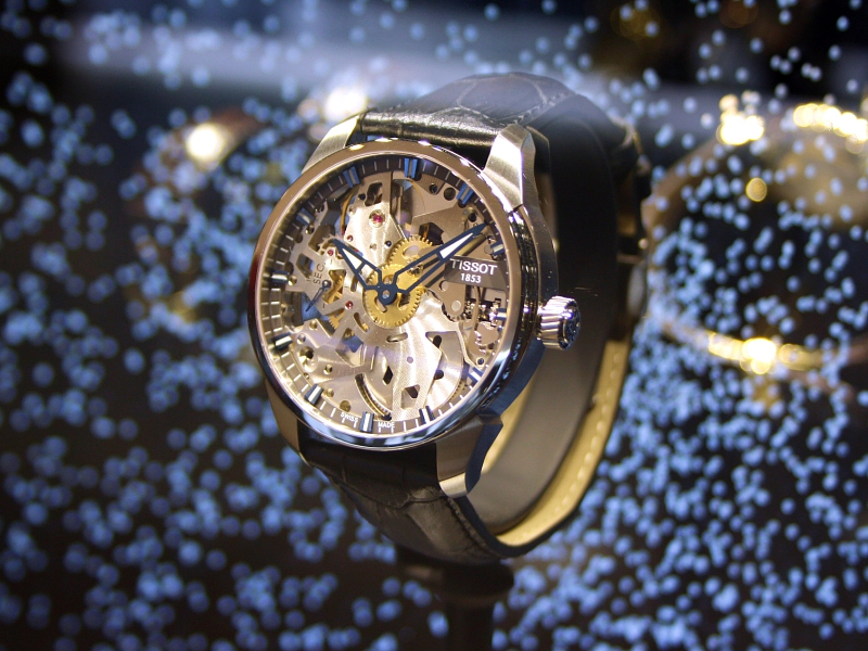  Tissot T-Complication Squelette, ref. T070.405.16.411.00 na Baselworlde 2013