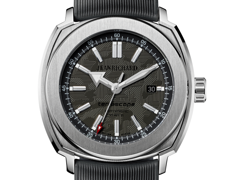 Ciferník hodiniek Jean Richard Terrascope Patrouille des Glaciers Limited Edition, ref. 60500-11-70A-FK2A