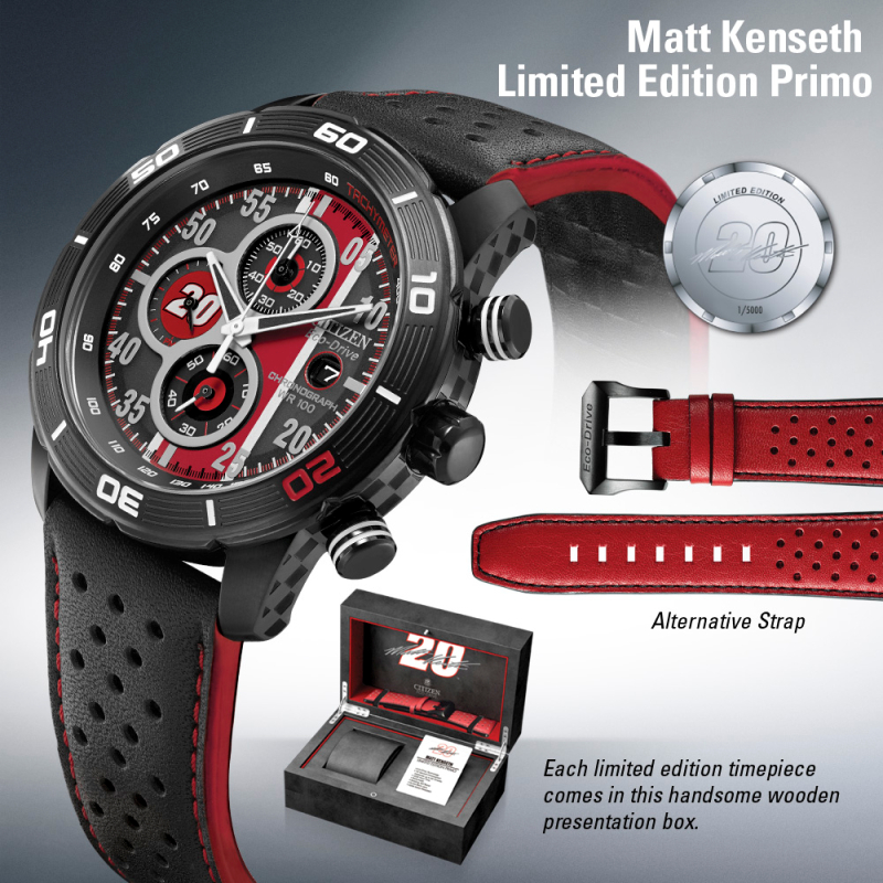 Citizen Matt Kenseth Limited Edition Primo, obsah balenia