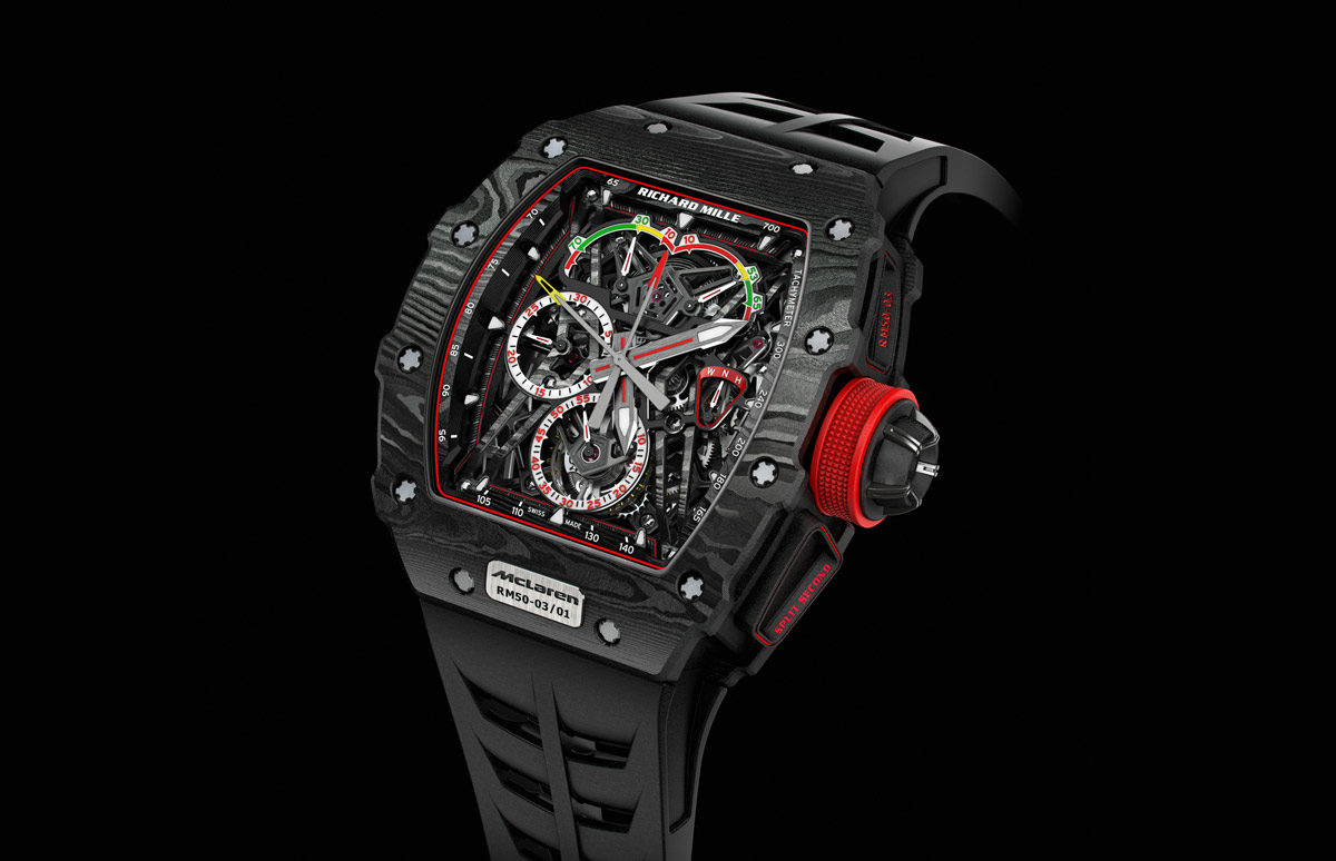 Richard Mille RM 50 03 McLaren F1 naj ah Split Second